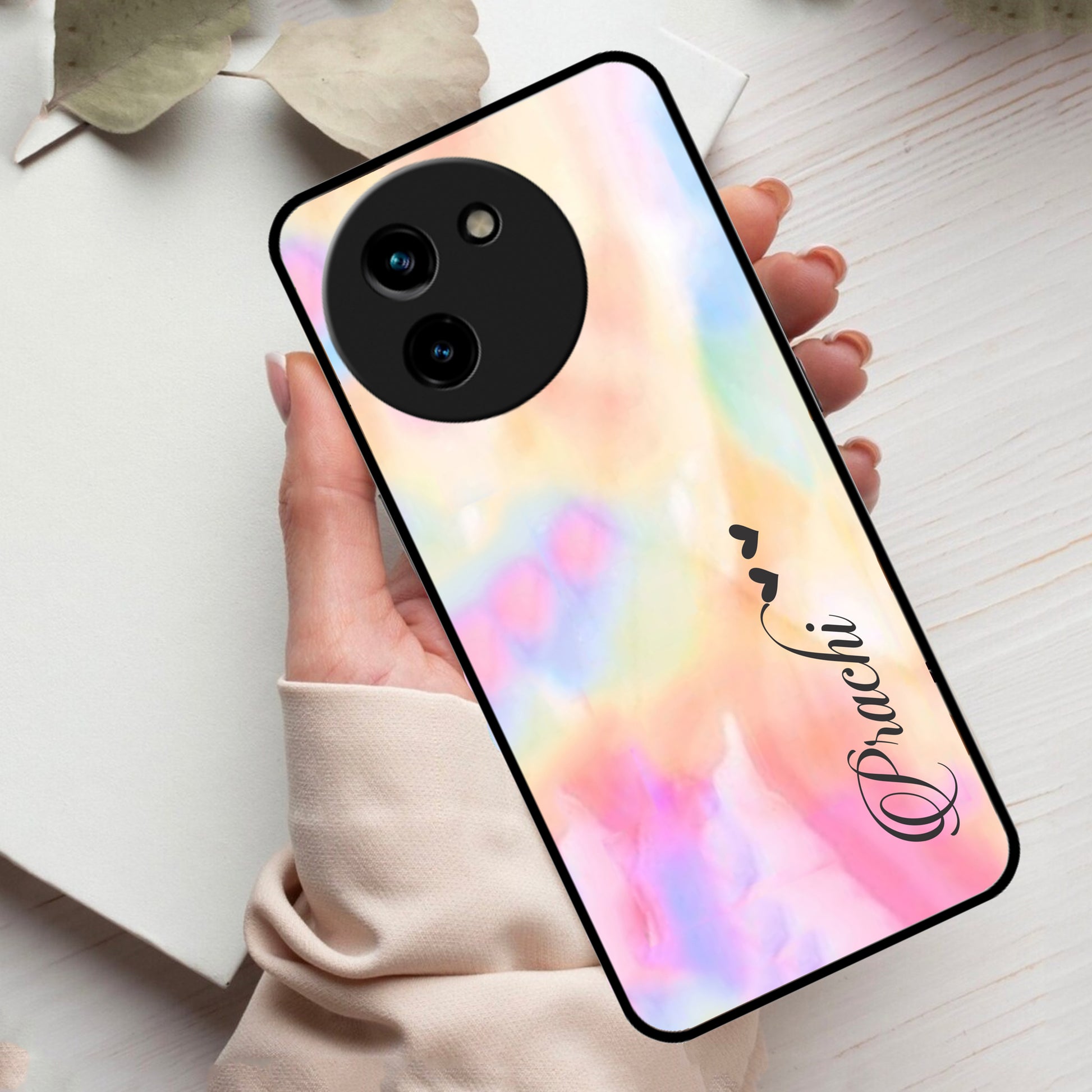 Customized Rainbow Glossy Metal Case Cover For Vivo ShopOnCliQ