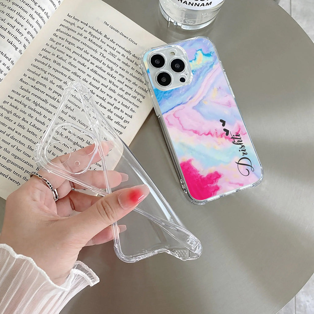 Customized Rainbow Silicon Case For Motorola Edge 40 Neo