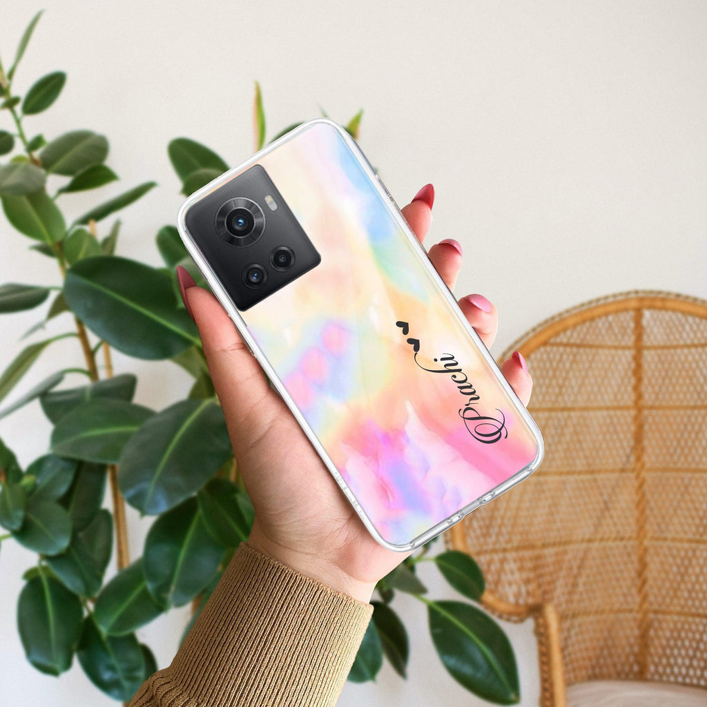 Customized Rainbow V2 Anti Yellow Case For OnePlus 10R 5G