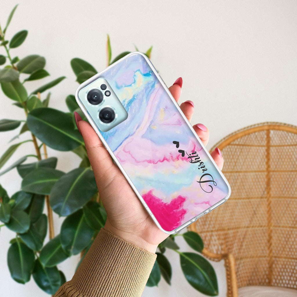 Customized Rainbow Anti Yellow Case For OnePlus Nord CE 2 5G