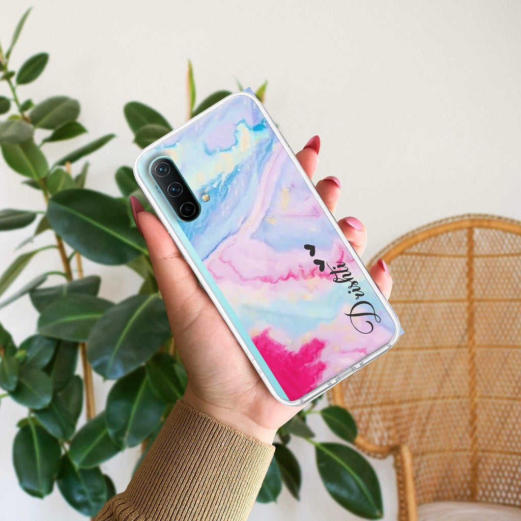 Customized Rainbow Silicon Case For OnePlus Nord CE 2 Lite