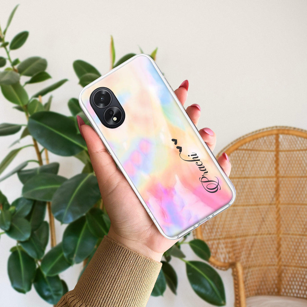 Customized Rainbow V2 Anti Yellow Case For Oppo A78 5G
