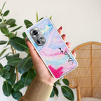 Customized Rainbow Anti Yellow Case For Oppo Reno 11 5G