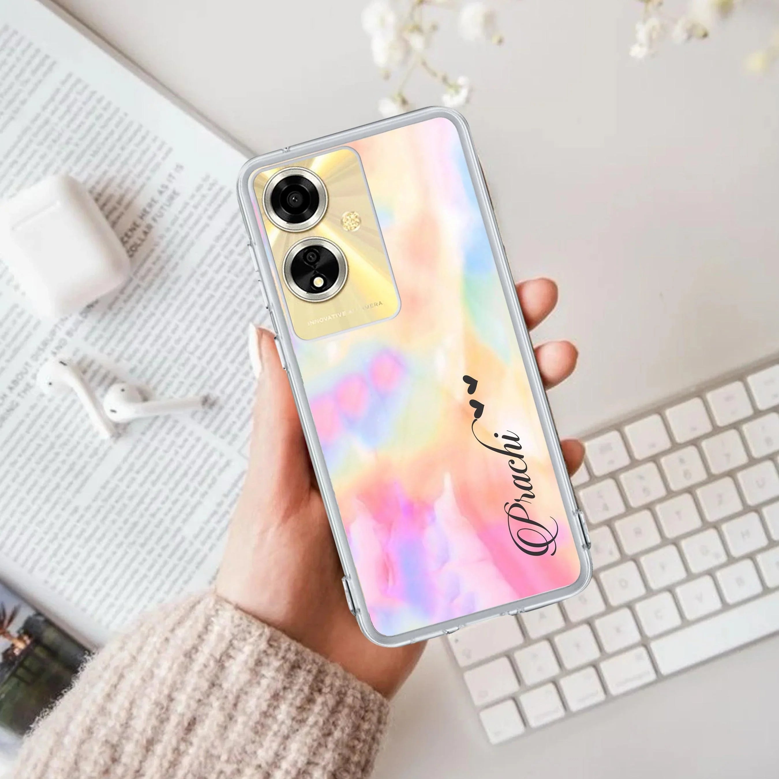 Customized Rainbow V2 Silicon Case For Oppo - ShopOnCliQ