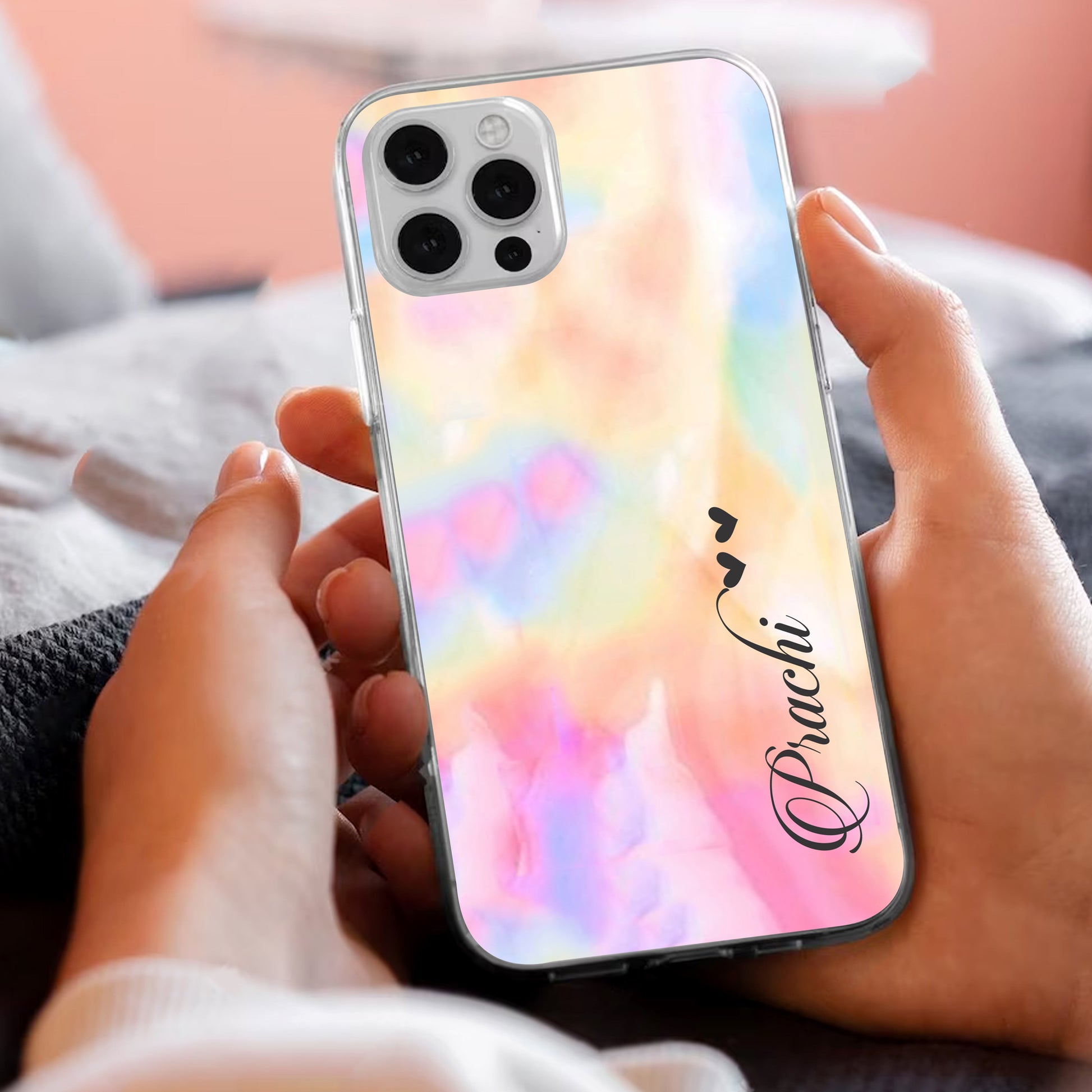 Customized Rainbow Silicon Case For Oppo ShopOnCliQ