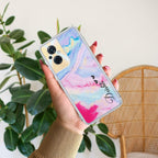 Customized Rainbow Anti Yellow Case For Oppo F21 Pro (5G)