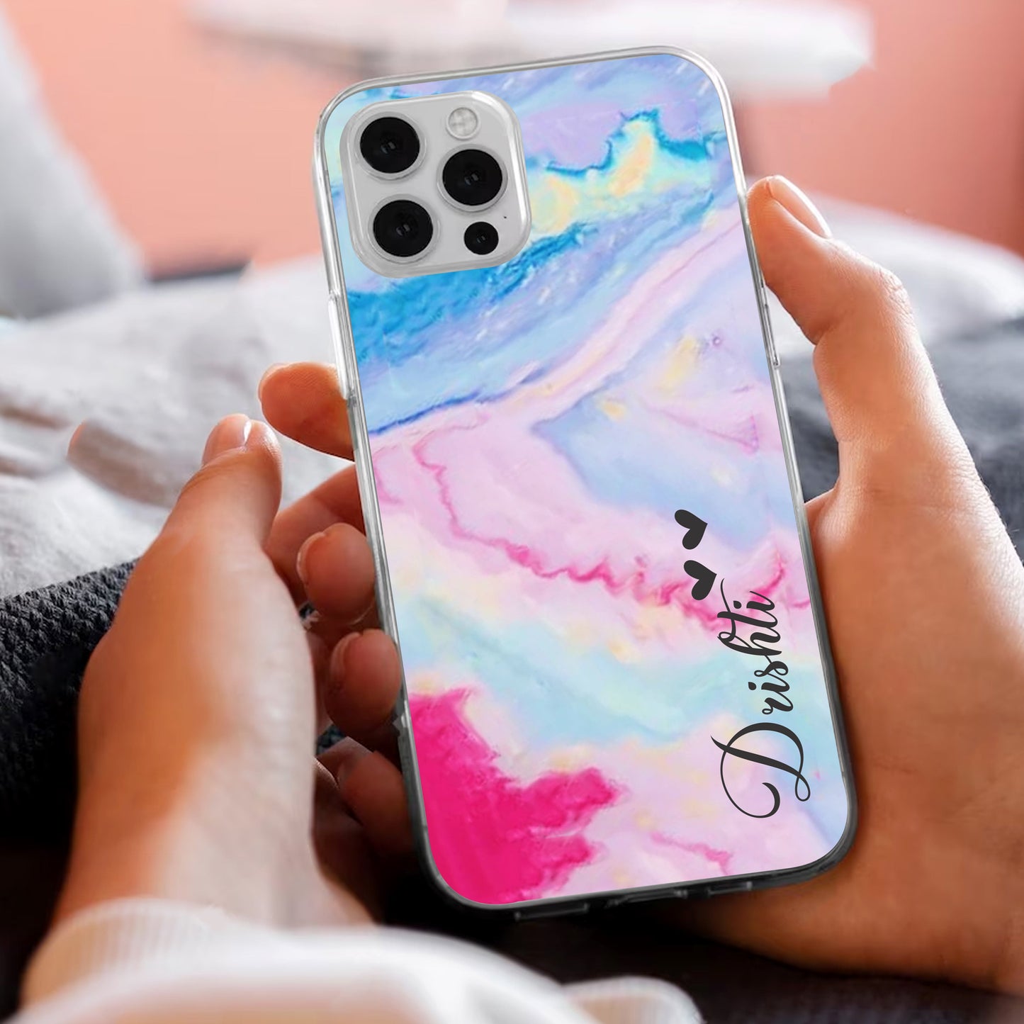 Customized Rainbow Silicon Case For Poco ShopOnCliQ