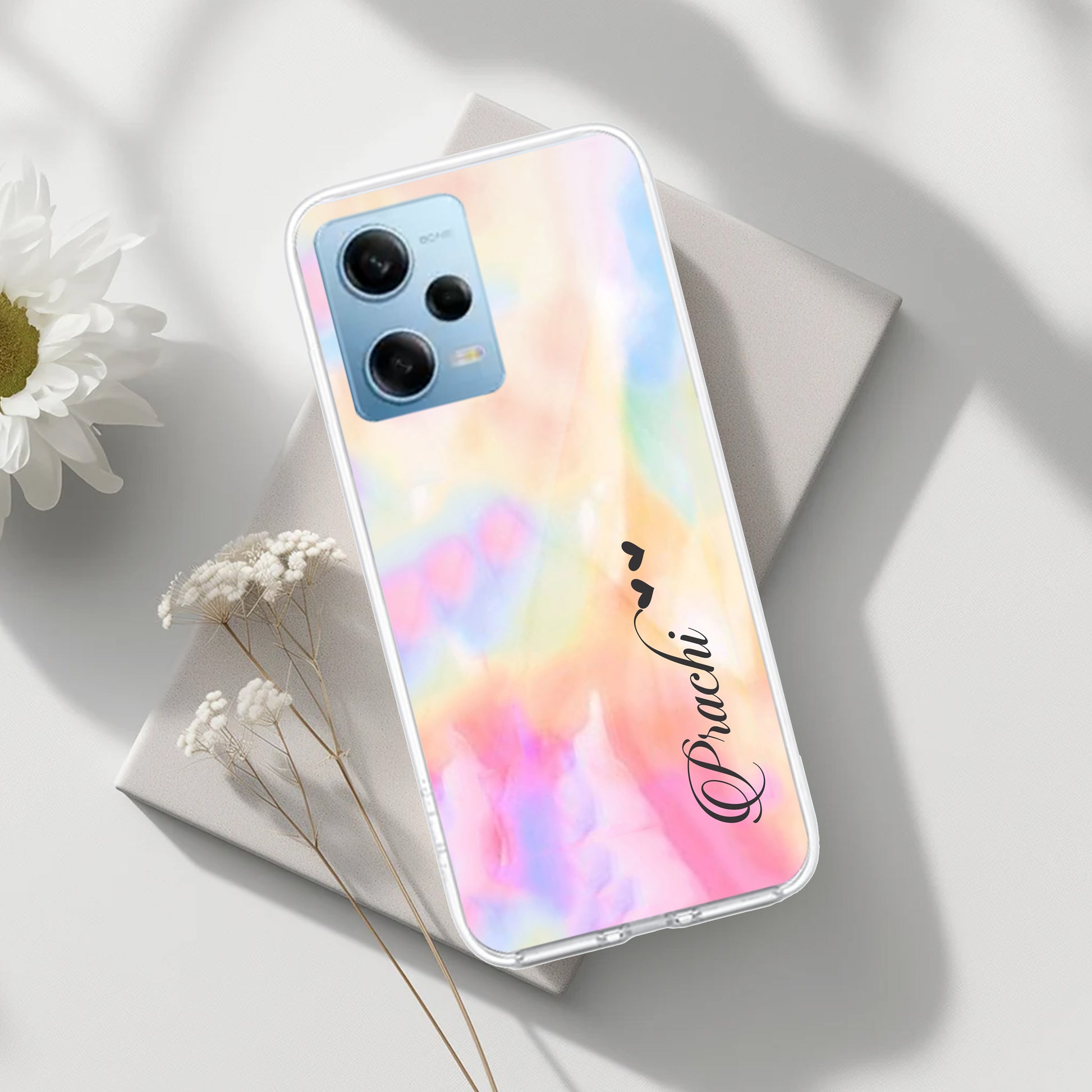 Customized Rainbow Silicon Case For Poco - ShopOnCliQ