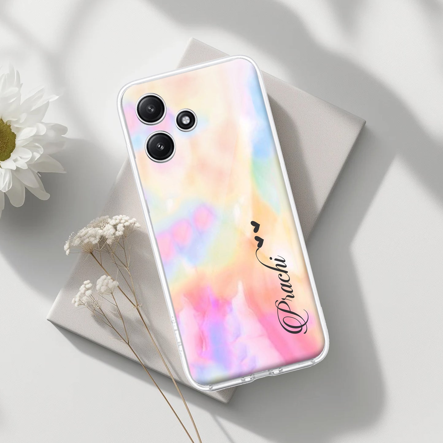 Customized Rainbow Silicon Case For Poco - ShopOnCliQ