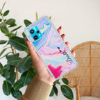 Customized Rainbow Silicon Case For Realme 8i / Realme Narzo 50