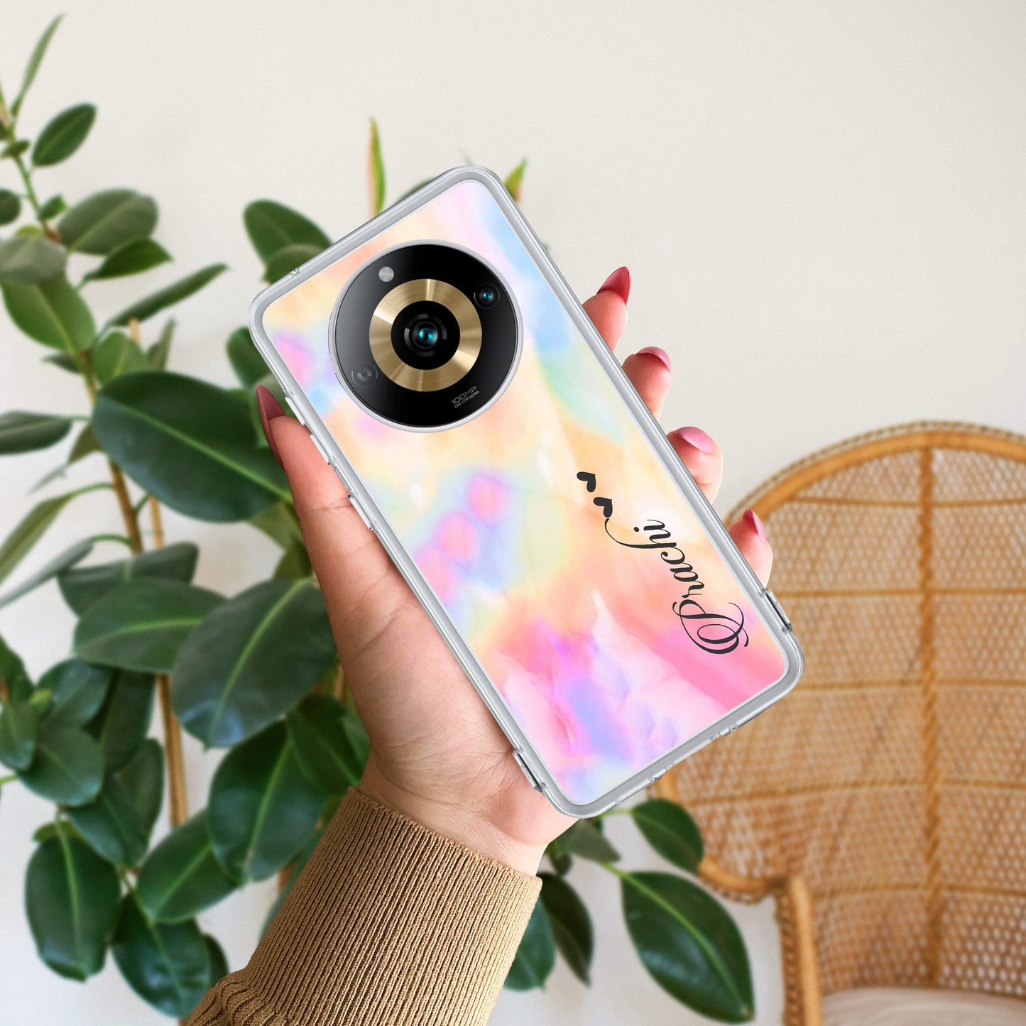 Customized Rainbow Silicon Case For Realme/Narzo - ShopOnCliQ