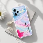 Customized Rainbow Silicon Case For Redmi Note 14 5G