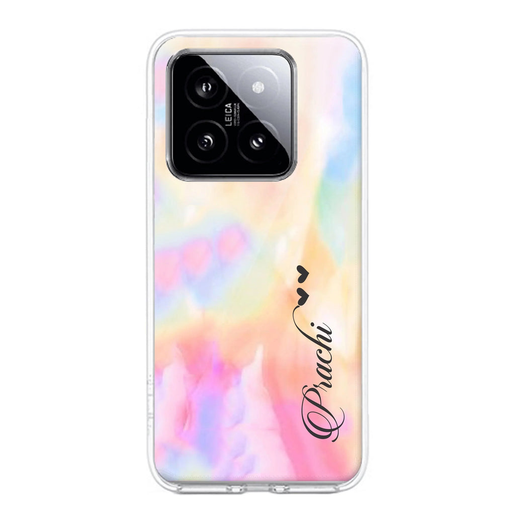 Customized Rainbow V2 Anti Yellow Case For Xiaomi 14 5G