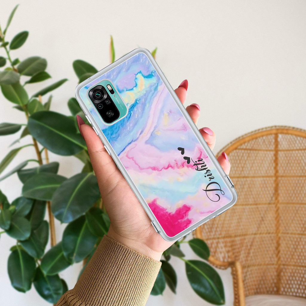 Customized Rainbow Silicon Case For Redmi Note 11T 5G