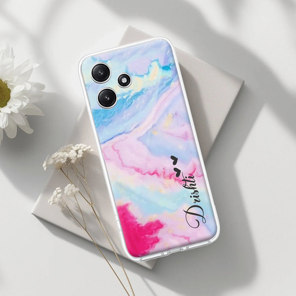 Customized Rainbow Silicon Case For Redmi 12 5G