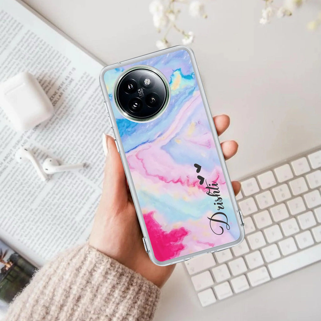 Customized Rainbow Silicon Case For Redmi Note 11 Pro / Redmi Note 11 Pro Plus 5G