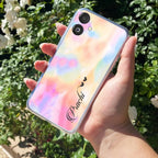 Customized Rainbow V2 Silicon Case For Samsung Galaxy A54