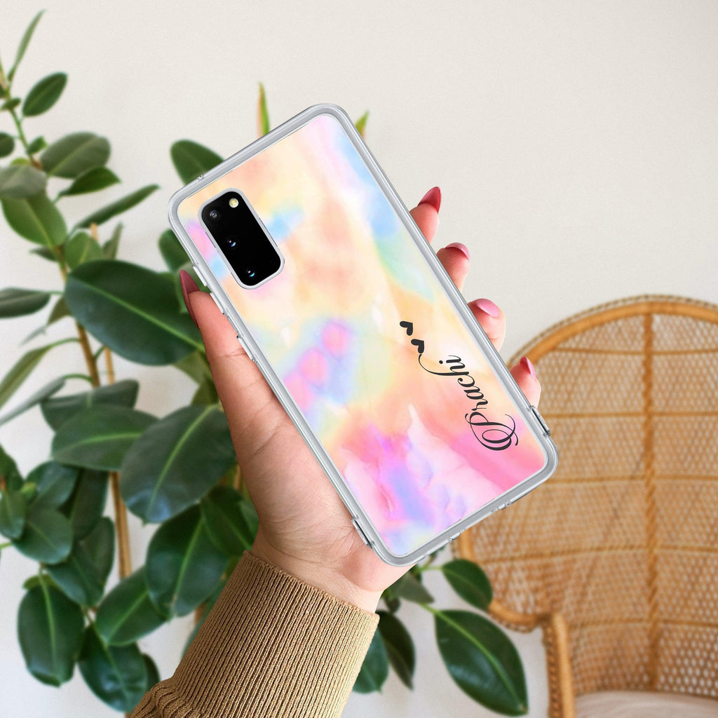 Customized Rainbow V2 Silicon Case For Samsung Galaxy A72