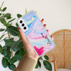Customized Rainbow Silicon Case For Samsung Galaxy M32 5G