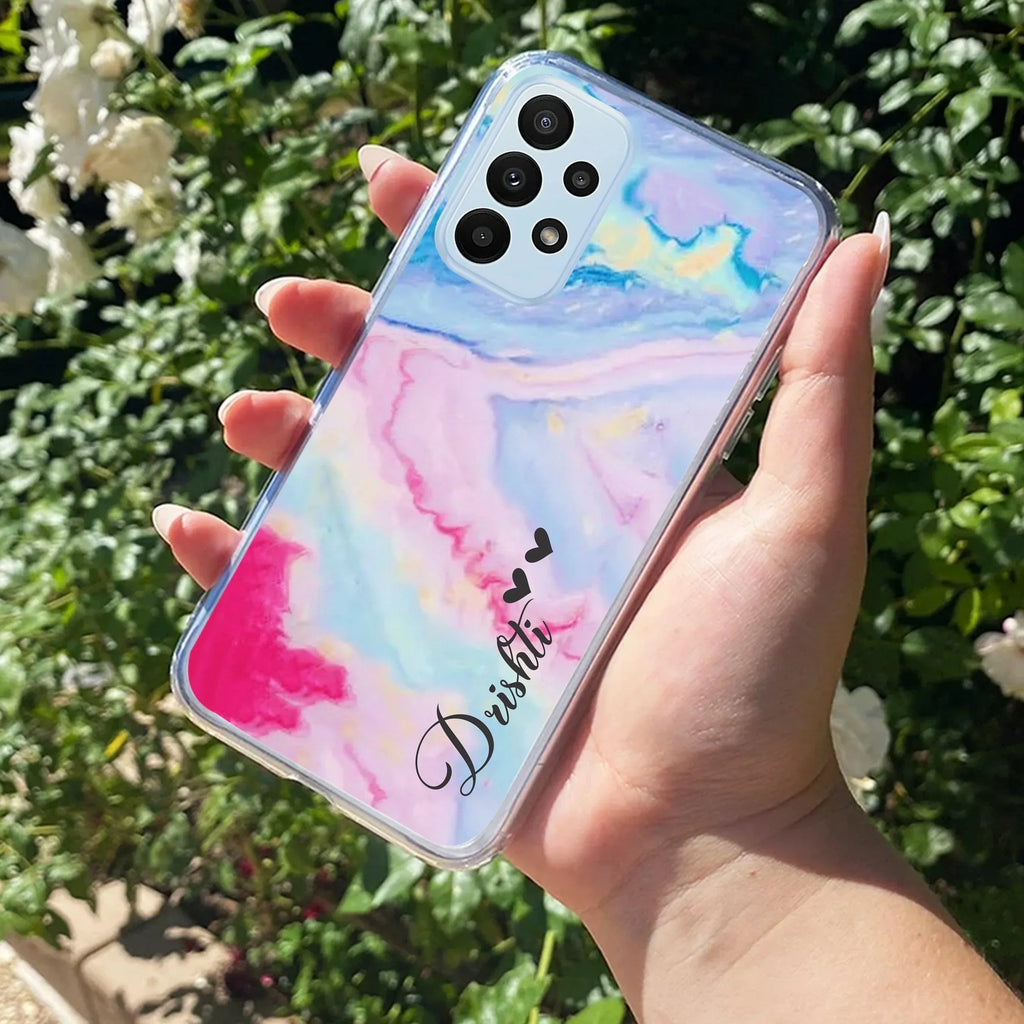 Customized Rainbow Silicon Case For Samsung Galaxy A13 4G