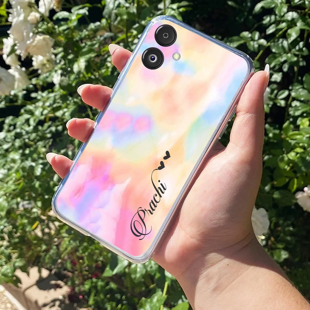 Customized Rainbow V2 Silicon Case For Samsung Galaxy S25 Plus 5G