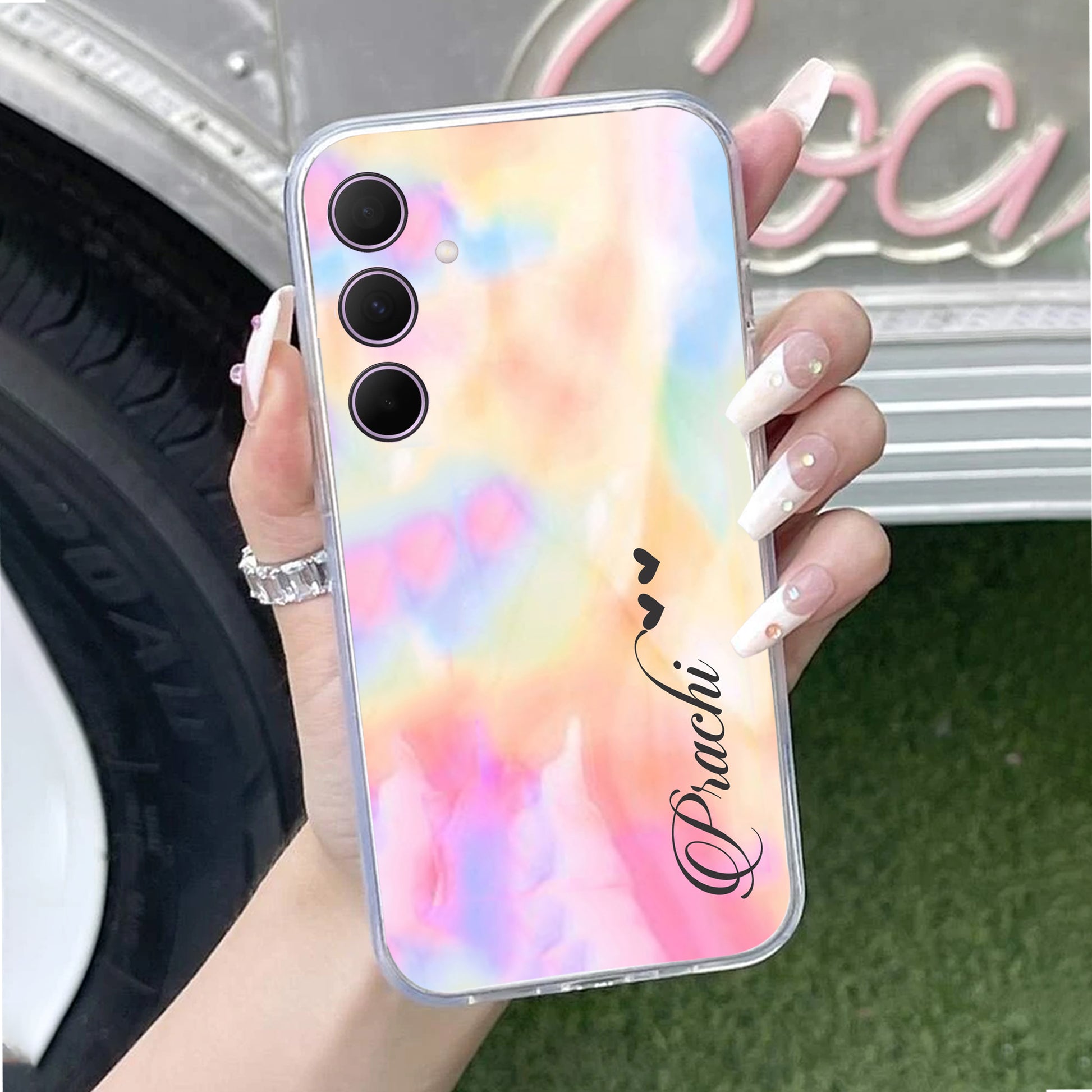 Customized Rainbow Silicon Case For Samsung ShopOnCliQ