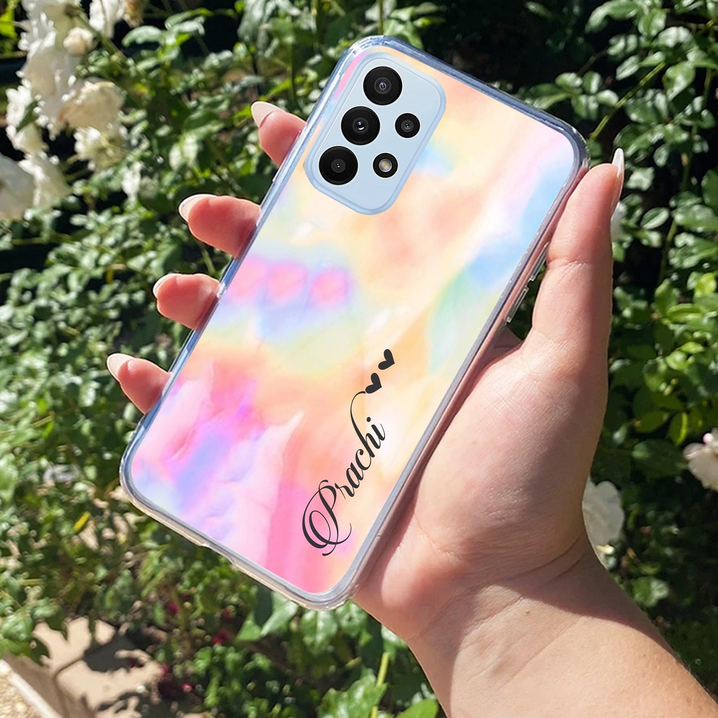 Customized Rainbow V2 Silicon Case For Samsung