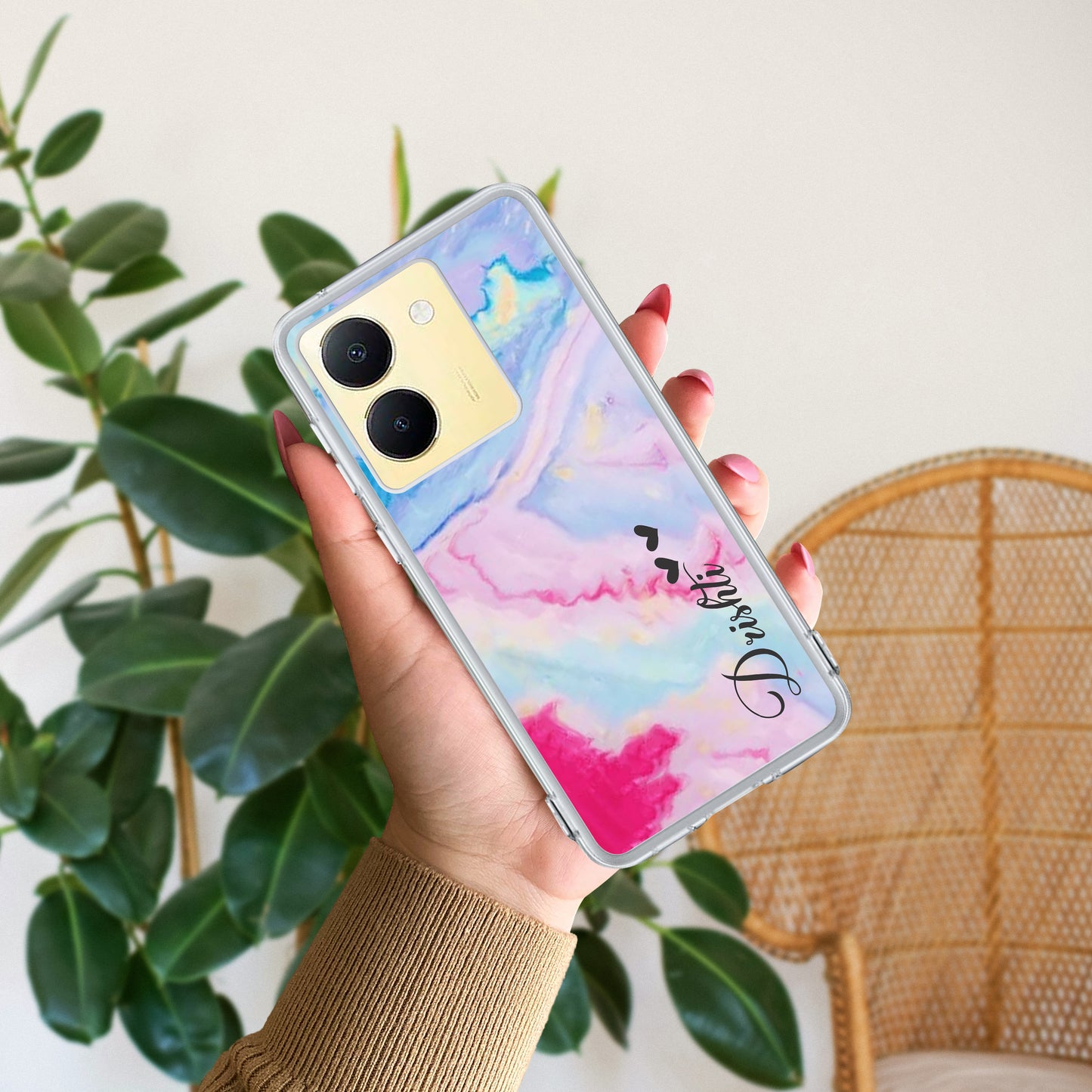 Customized Rainbow Silicon Case For Vivo ShopOnCliQ