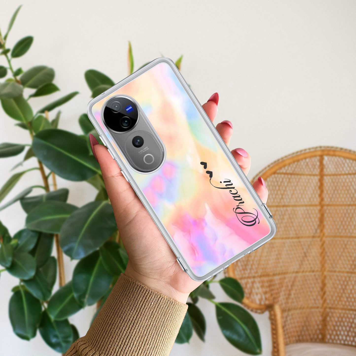 Customized Rainbow Silicon Case For Vivo ShopOnCliQ