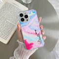 Customized Rainbow Anti Yellow Case For iPhone 13 Pro Max