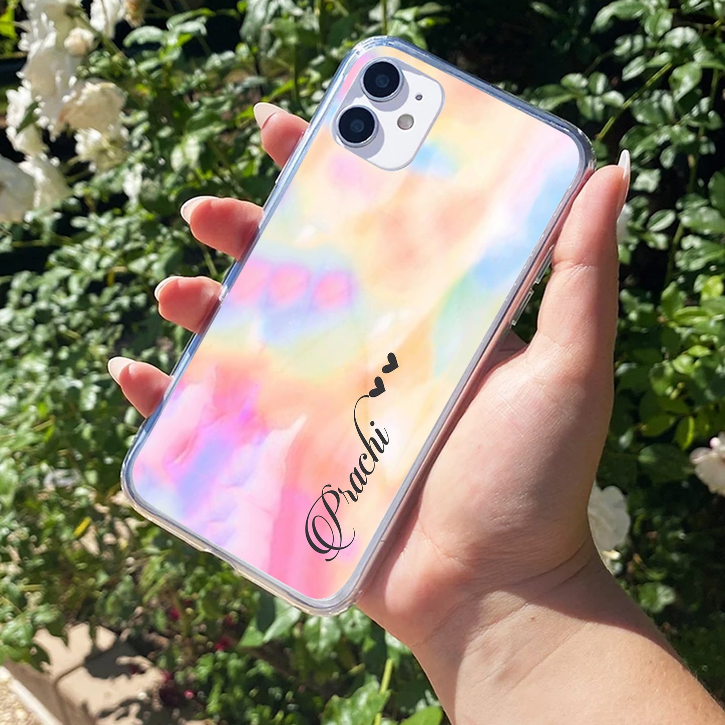 Customized Rainbow Silicon Case For iPhone ShopOnCliQ