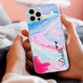 Customized Rainbow Silicon Case For Realme 8 4G / Realme 8 Pro