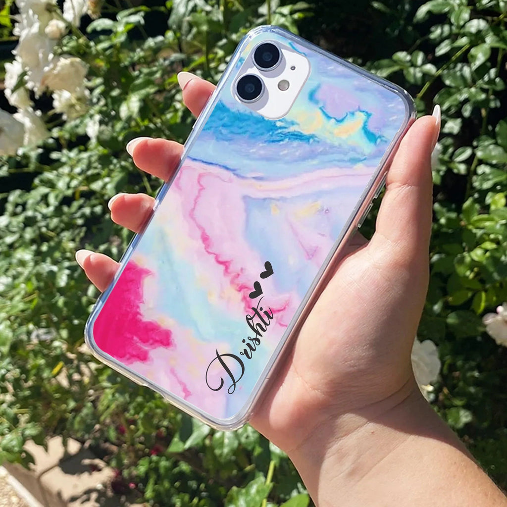 Customized Rainbow Anti Yellow Case For iPhone 11