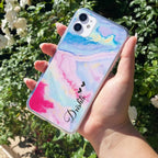 Customized Rainbow Anti Yellow Case For iPhone 11
