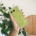 Customized luxury Mint Green leaves Anti Yellow Case For OnePlus Nord 4 5G