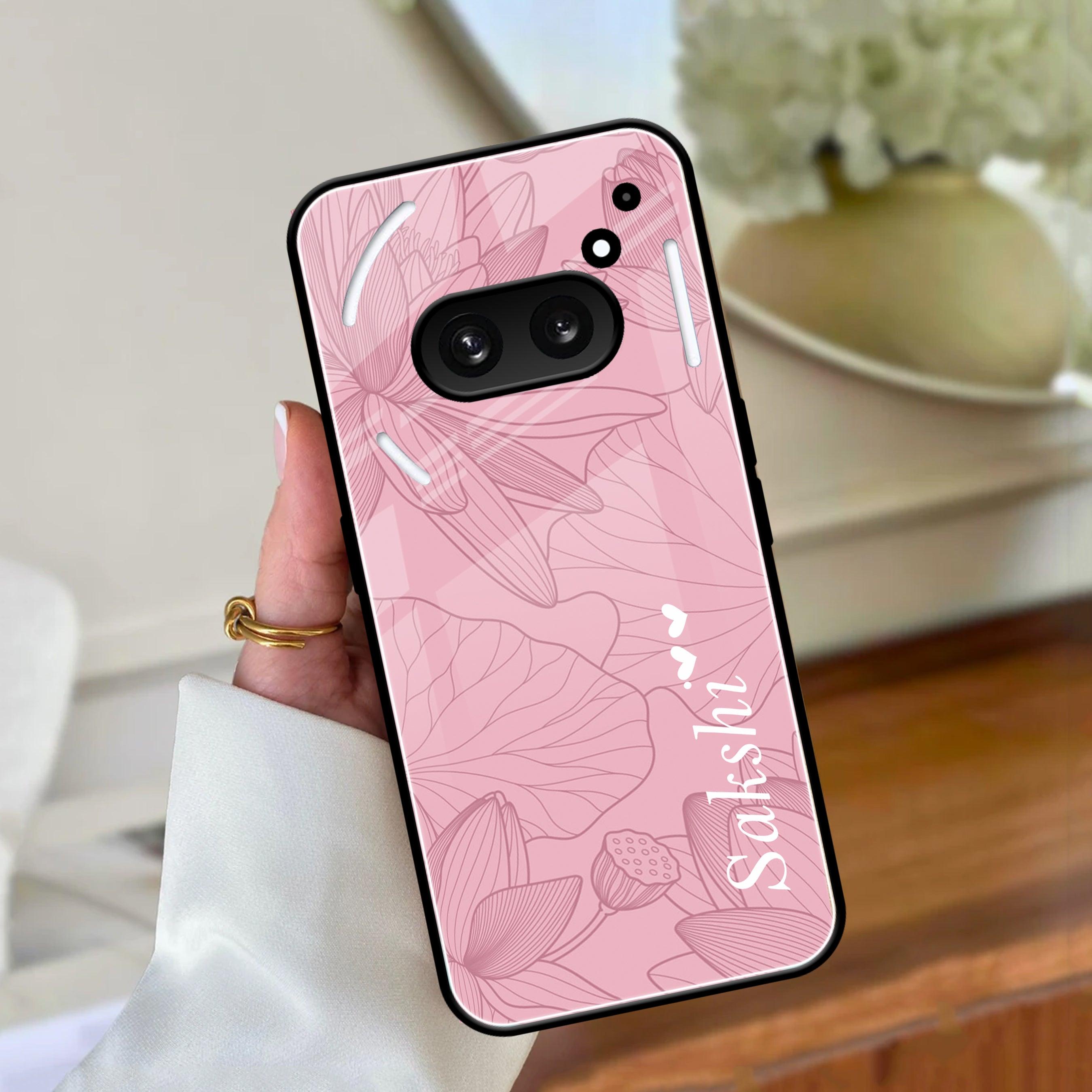 Customized luxury Peach leaves Glossy Metal Case Cover For Nothing - ShopOnCliQ