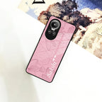 Customized luxury Peach leaves Glossy Metal Case Cover For Oppo - ShopOnCliQ