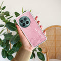 Customized luxury Peach leaves Transparent Silicon Case For OnePlus 12 5G