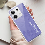 Customized luxury Purple leaves Transparent Silicon Case For Redmi/Xiaomi - ShopOnCliQ