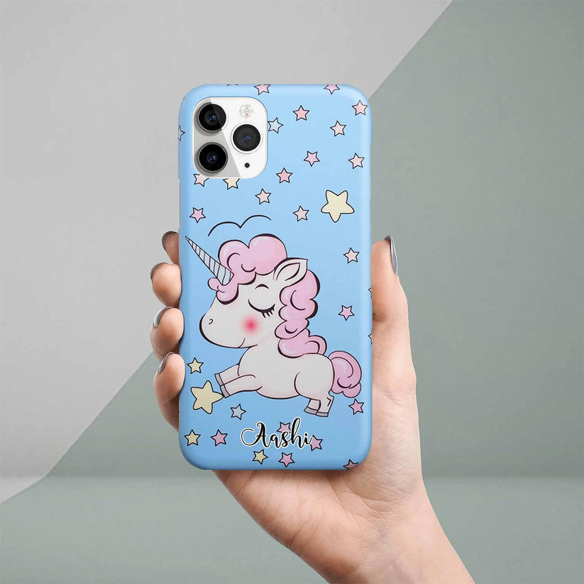 Cute 3D Unicorn Phone Cover Case For Realme/Narzo