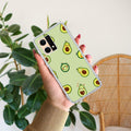 Cute Avocado Anti Yellow Case For Oppo F21 Pro (4G)