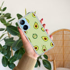 Cute Avocado Transparent Silicon Case For Realme/Narzo - ShopOnCliQ