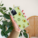 Cute Avocado Transparent Silicon Case For Realme/Narzo - ShopOnCliQ