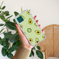 Cute Avocado Anti Yellow Case For Samsung Galaxy M42 5G