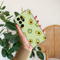 Cute Avocado Anti Yellow Case For Samsung Galaxy S26 Ultra 5G