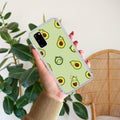 Cute Avocado Transparent Silicon Case For Samsung Galaxy S20 FE