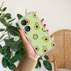 Cute Avocado Anti Yellow Case For Vivo Y100 5G /  Vivo Y100A 5G