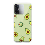 Cute Avocado Transparent Silicon Case For iQOO - ShopOnCliQ
