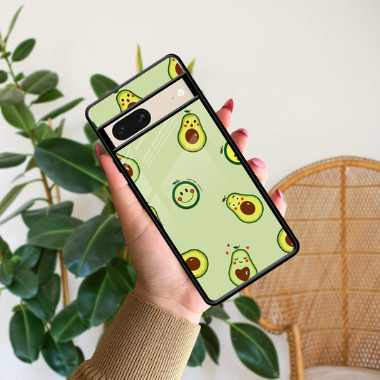 Cute Avocado Glossy Metal Case Cover For Google - ShopOnCliQ