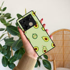 Cute Avocado Glossy Metal Case Cover For Infinix - ShopOnCliQ